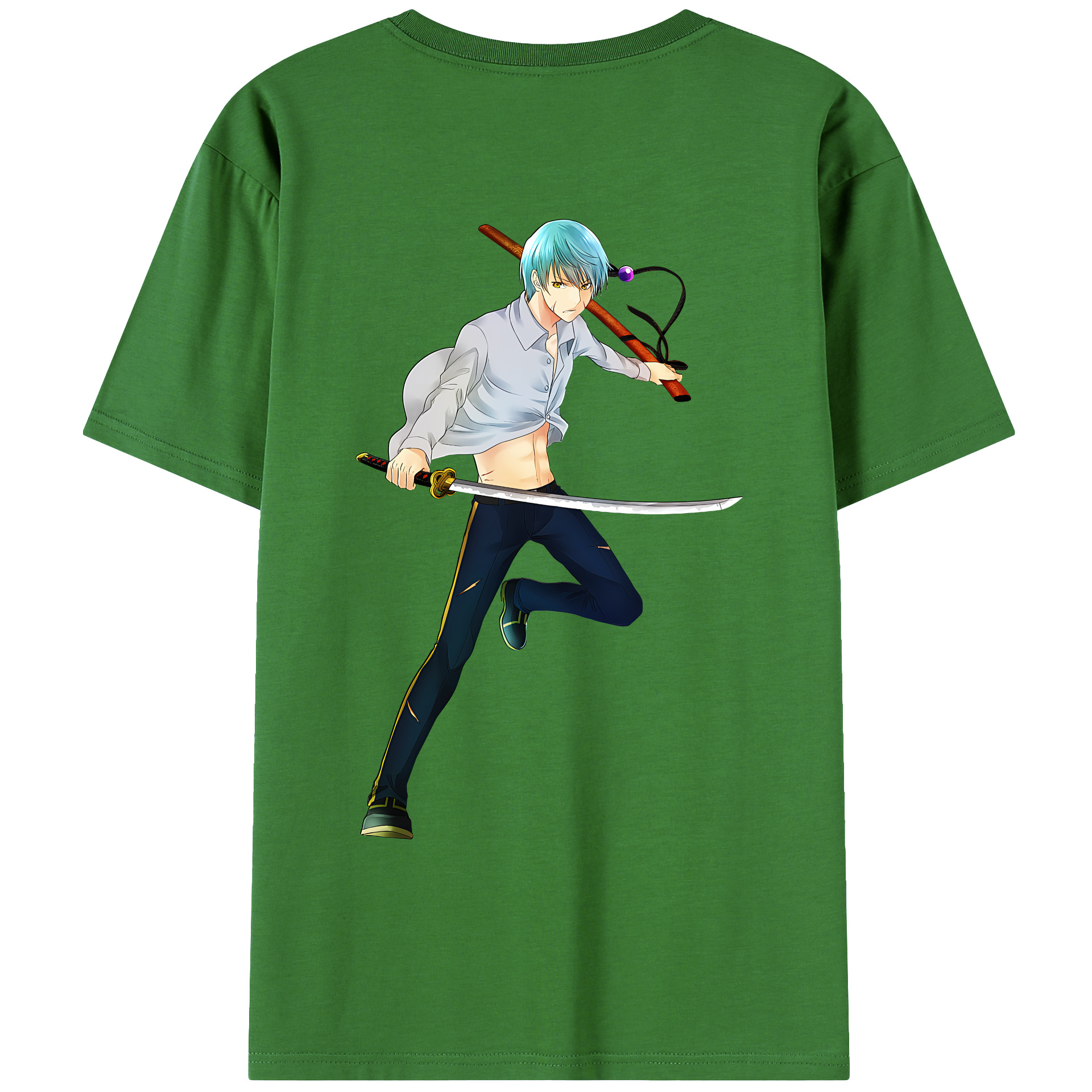 （画像用） 刀剣乱舞 Touken Ranbu レディース半袖Tシャツ(バックプリント)